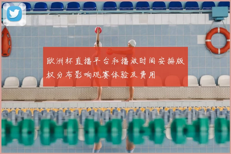 欧洲杯直播平台和播放时间安排版权分布影响观赛体验及费用