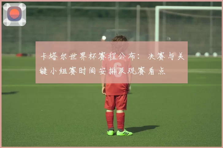 卡塔尔世界杯赛程公布：决赛与关键小组赛时间安排及观赛看点